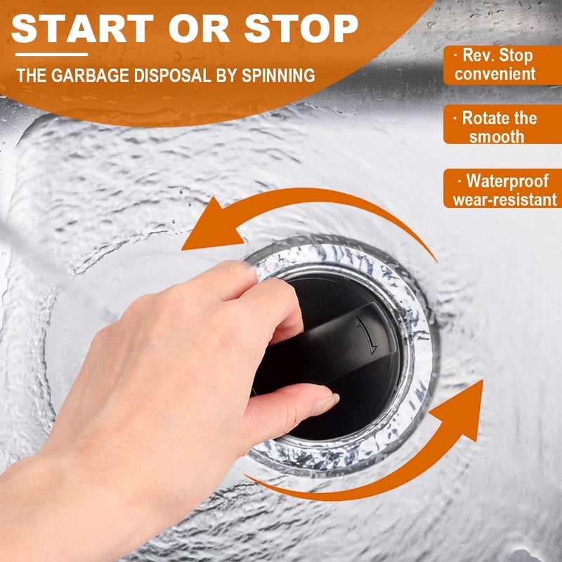 Inseknm Garbage Disposal 75257 Magnetic Stopper  Garbage Disposal Parts-Turn Your Cover Control Disposer On And Off. - Image 3