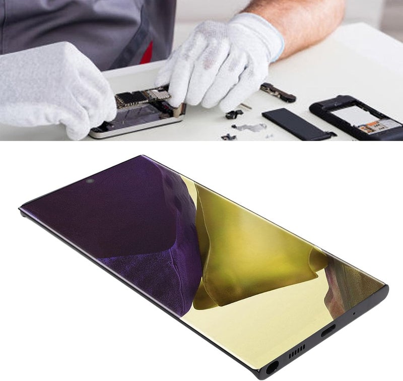 استبدال شاشة LCD لجهاز Note 20 Ultra 5G N986B، مجموعة الرقمنة LED مع أداة التفكيك، اختبار مراقبة الجودة الصارم قبل الشحن، تركيب احترافي - Image 4