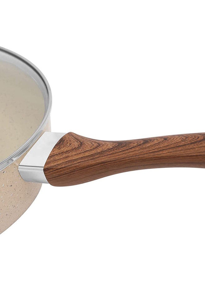 Non-Stick Aluminum Deep Fry Pan With Glass Lid With Soft Touch Wood Handle Beige/Brown - pzsku/ZFBEACC8591665A17FC3CZ/45/_/1685456401/e9b27cca-ddb7-41a2-a463-77d79d28d0f2