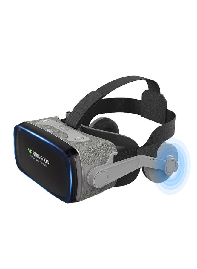 مرآة سحرية G07E نظارات الواقع الافتراضي الجديدة من الجيل التاسع سماعة الواقع الافتراضي ثلاثية الأبعاد هدية من القماش نظارات رقمية - اللون: G07E + مقبض B03 - Image 2