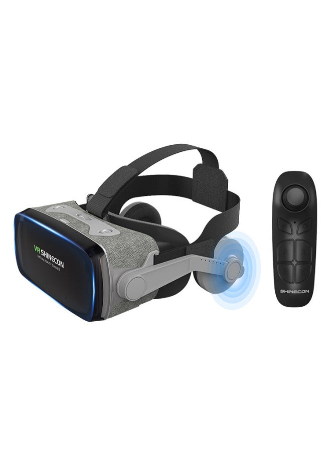 مرآة سحرية G07E نظارات الواقع الافتراضي الجديدة من الجيل التاسع سماعة الواقع الافتراضي ثلاثية الأبعاد هدية من القماش نظارات رقمية - اللون: G07E + مقبض B03 - Image 1