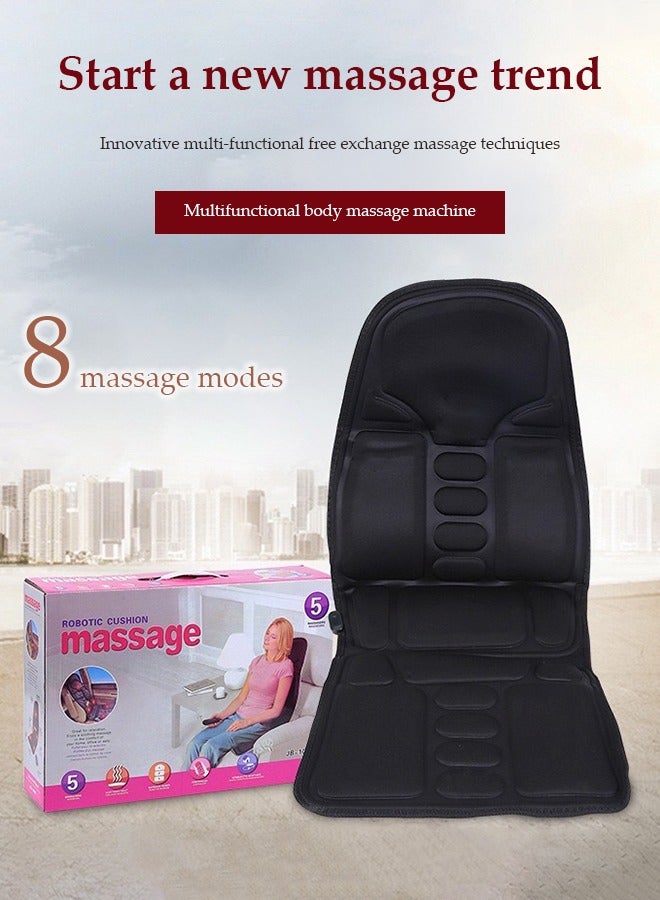 Generic 3 In 1 Massage Chair For Car And Home，multi purpose electric body massager, intelligent car massage seat, three speed levels, used to relieve back, neck, and knee pain  - Image 4