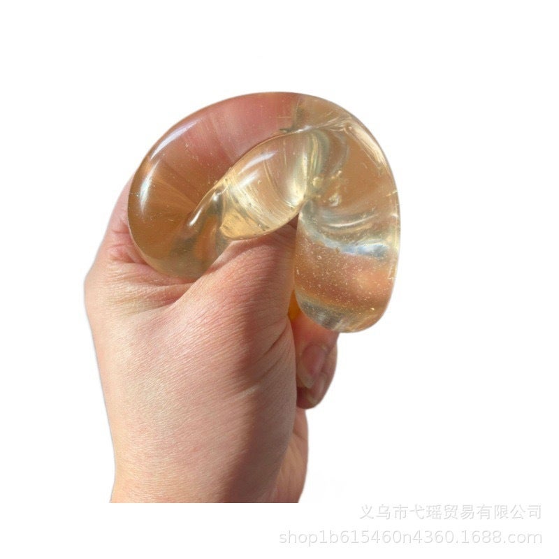 Apple Squishy Toy - Stress Relief, Slow Rising, TPR - Image 5