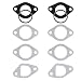 CMIYETO 26mm Carburetor Gaskets Intake Manifold Gasket for VM22 110cc 125cc 140cc 150cc 196cc 212cc Pit Bike Dirt Bike Motorcycle Quad ATV Go Kart Buggy Honda Lifan YX Zongshen Apollo Atomic CRF70 - Image 2