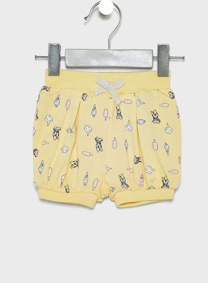 NAME IT Infant Daisy Duck Print Shorts