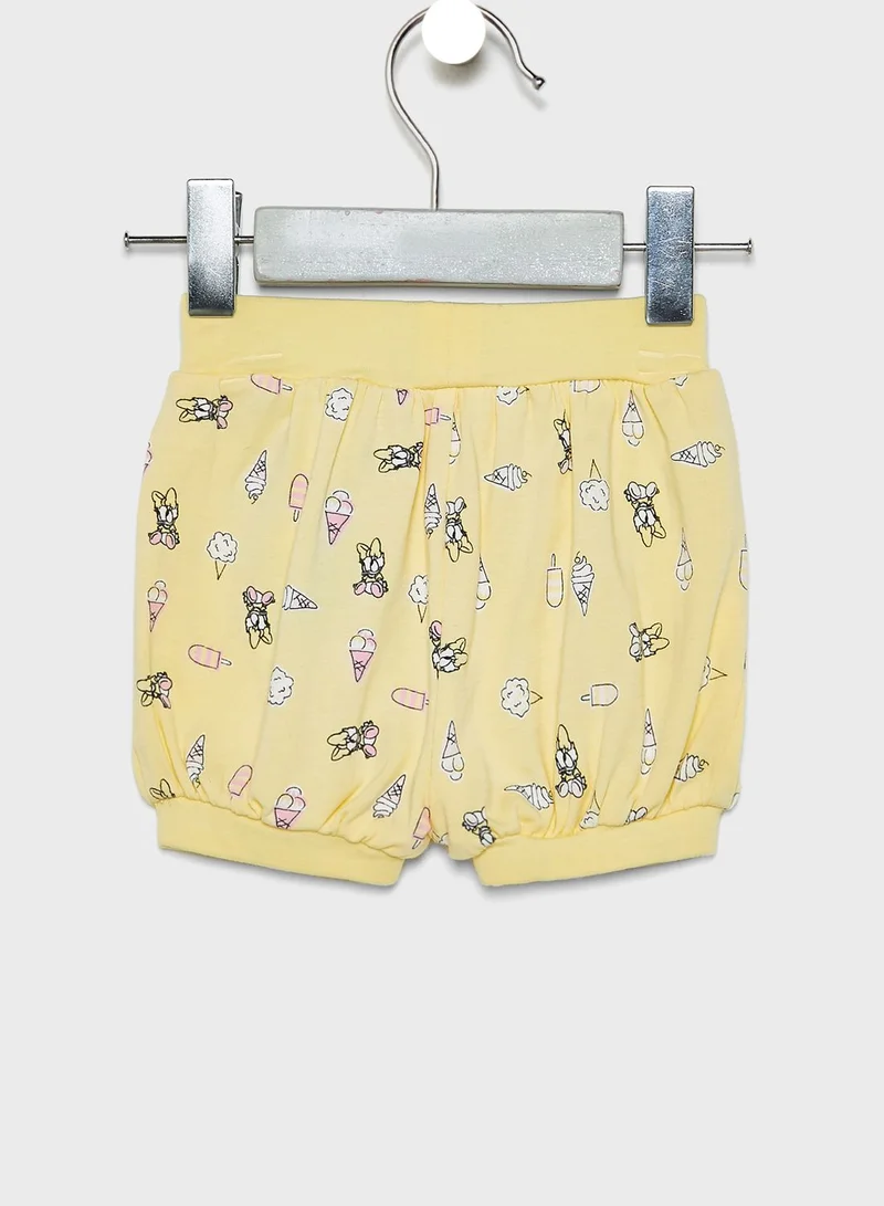 NAME IT Infant Daisy Duck Print Shorts