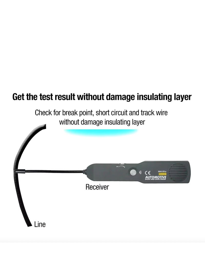 EM415Pro Automotive Electrical Open&Short Finder Circuit Tester DC 6-42V Car Repair Cable Circuit Wire Tracker Diagnostic Tools - Image 3