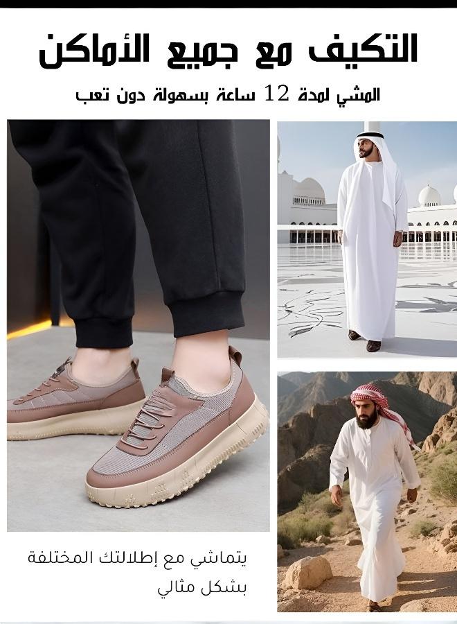 Men's Lightweight Casual Slip-On Shoes with Soft Sole，sports shoes, perfect for running, hiking, and climbing outdoor sports activities - Image 2