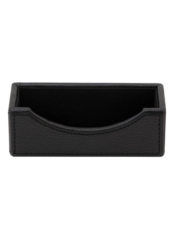 Faux Leather Business Card Holder Black - pzsku/ZFBEB8E3C99BEA5E90D0CZ/45/_/1720520913/0862a46d-bdc3-4f45-b962-1d3c6fa8e6c1