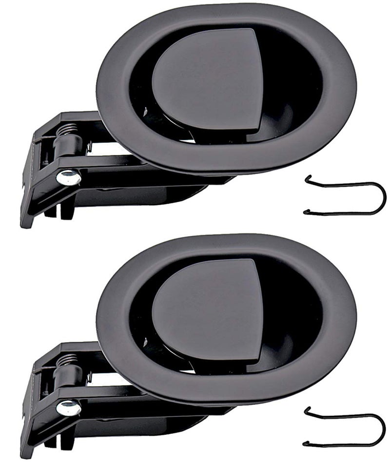 ttmagic 2Pcs Universal HeavyDuty Metal Sofa Chair Recliner Release Pull Handles Replacement Parts Fits Ashley Lazy Boy and Most Recliner Brand Recliner Handle Size 3 x 35