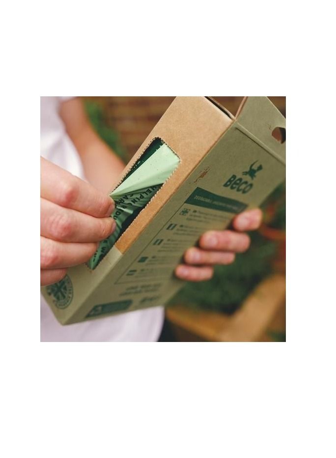 Beco Pets Large Pet Poo Bags With Handle Cover 120pcs 33X18Cm - Image 2