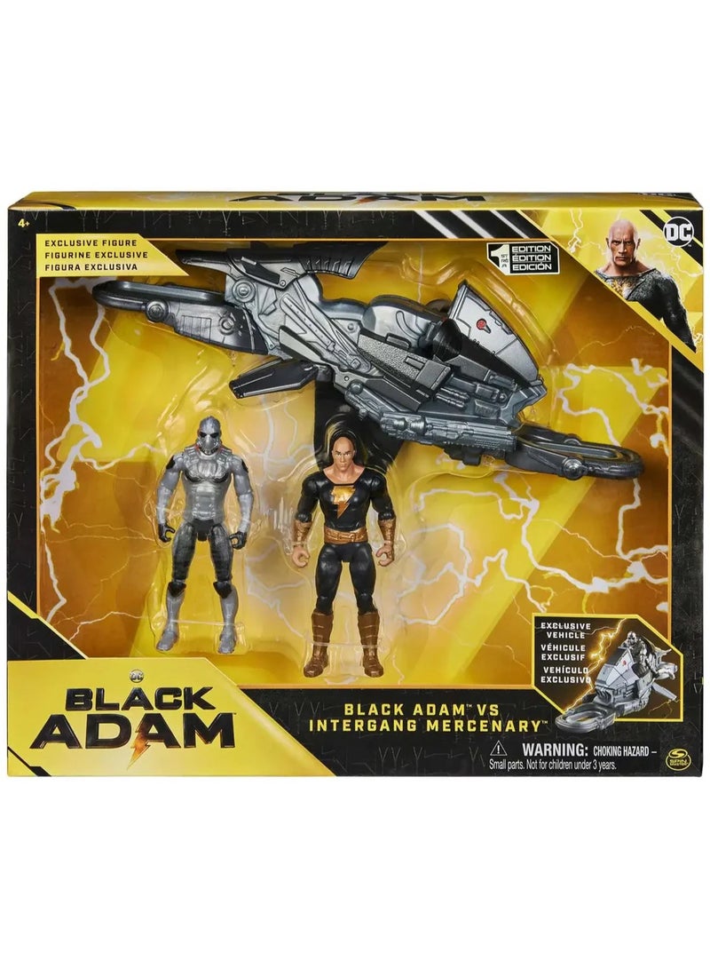 Spin Master- Dc Comics Black Adam Vs Intergang Mercenary Playset - Image 1