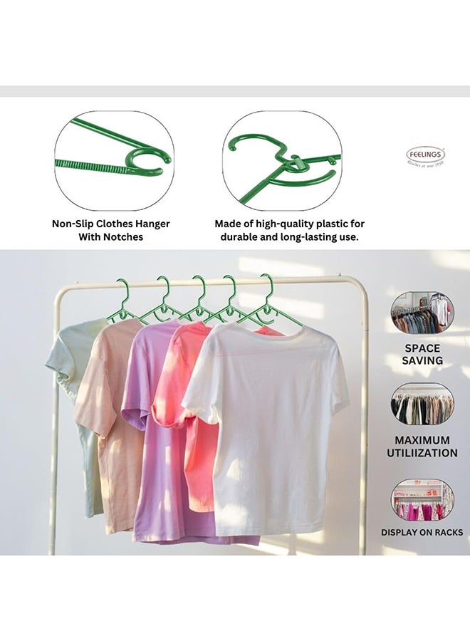 Feelings Plastic Hanger Arch 18Pcs Set (Green) - Image 4