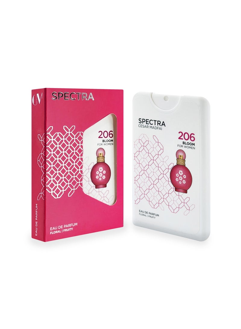 سبكترا بوكيت 206 عطر بلوم او دي بارفيوم للنساء - 18مل - Image 1