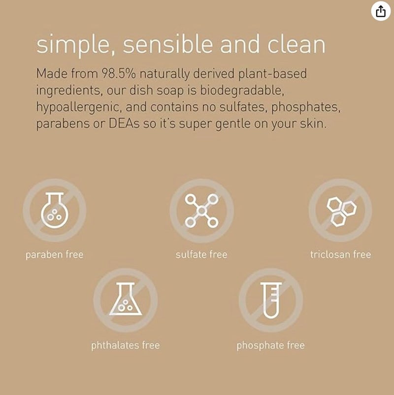 simplehuman Spring Water Moisturizing Liquid Hand Soap Refill Pouch, 34 Fl. Oz. - Image 5