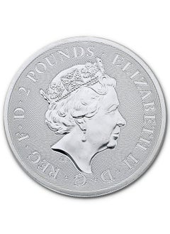 Elizabeth II 2 Pounds 1 Ounce Coin in 999.9 Silver - FKJCONSL2217