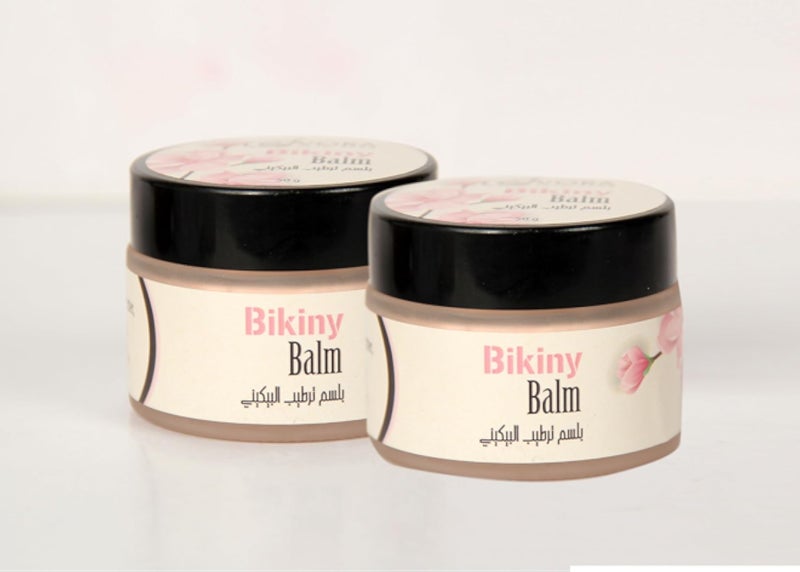 Evora Cosmetics Bikini Palm Intimate Balm, Natural Moisturising &amp; Soothing Care, 50g