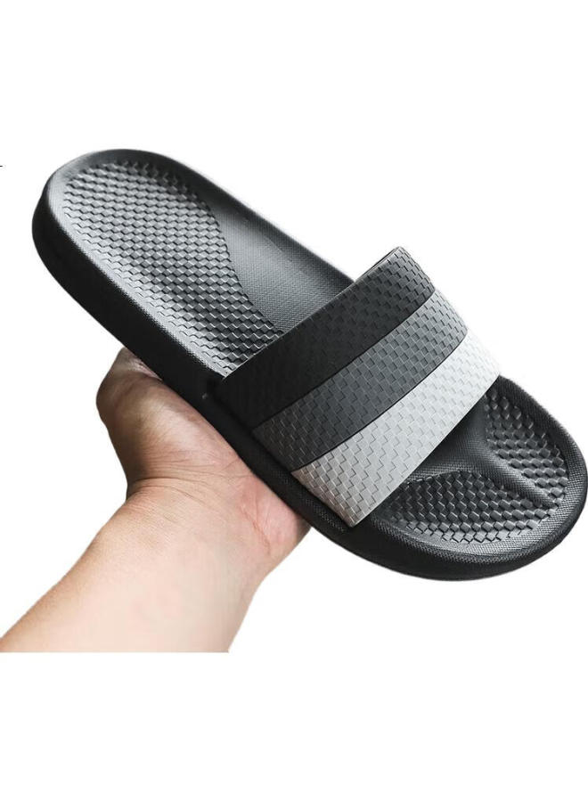 Guoluofei (Guoluofei) Slippers For Men And Women, Odor-Resistant, Thick-Soled, Non-Slip, For Summer Bathing And Home Use, Pink, Size 38-39 - Image 1