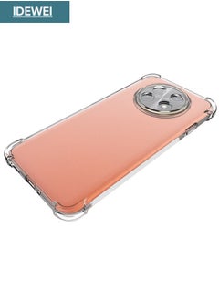IDEWEI HUAWEI Nova Y91 Case, Designed for HUAWEI Nova Y91 4G Case, Nova Y91 Cover with Four Corner Anti-Fall Airbags, Slim Flexible TPU Rubber Soft Silicone Back Cover for Huawei Nova Y91 4G (Clear)  - Image 4