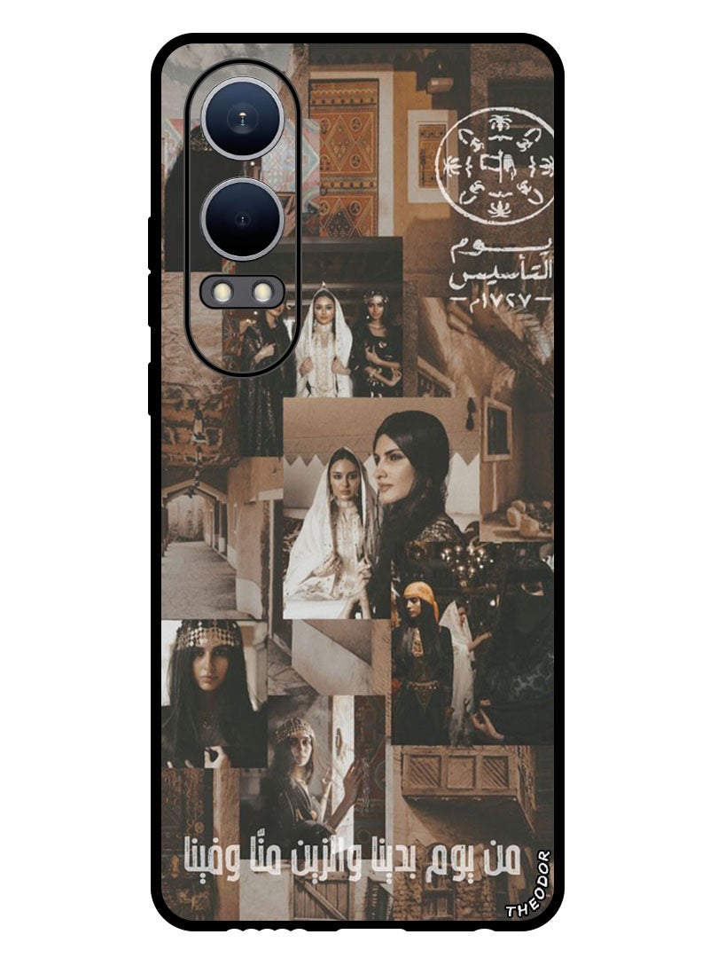 Theodor Protective Case Anti Scratch Shock Proof Bumper Cover For Oppo K12x (China) Arabic star - Image 1