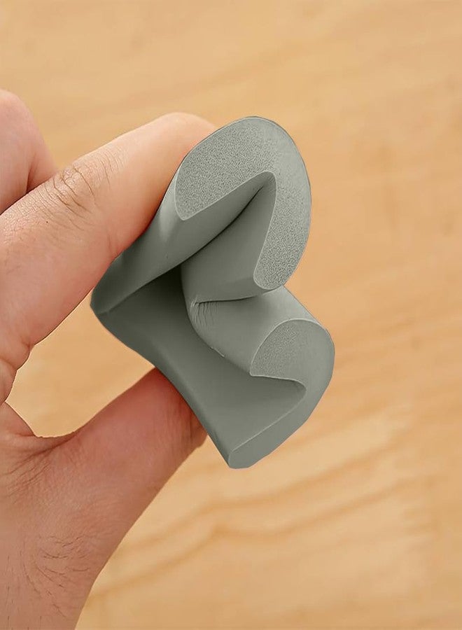 SYGA Pack of 12 U Shape Thick Baby Child Infant Kids Safety Safe Table Desk Corner Edge Cushions Guard Protectos(Grey) - Image 2