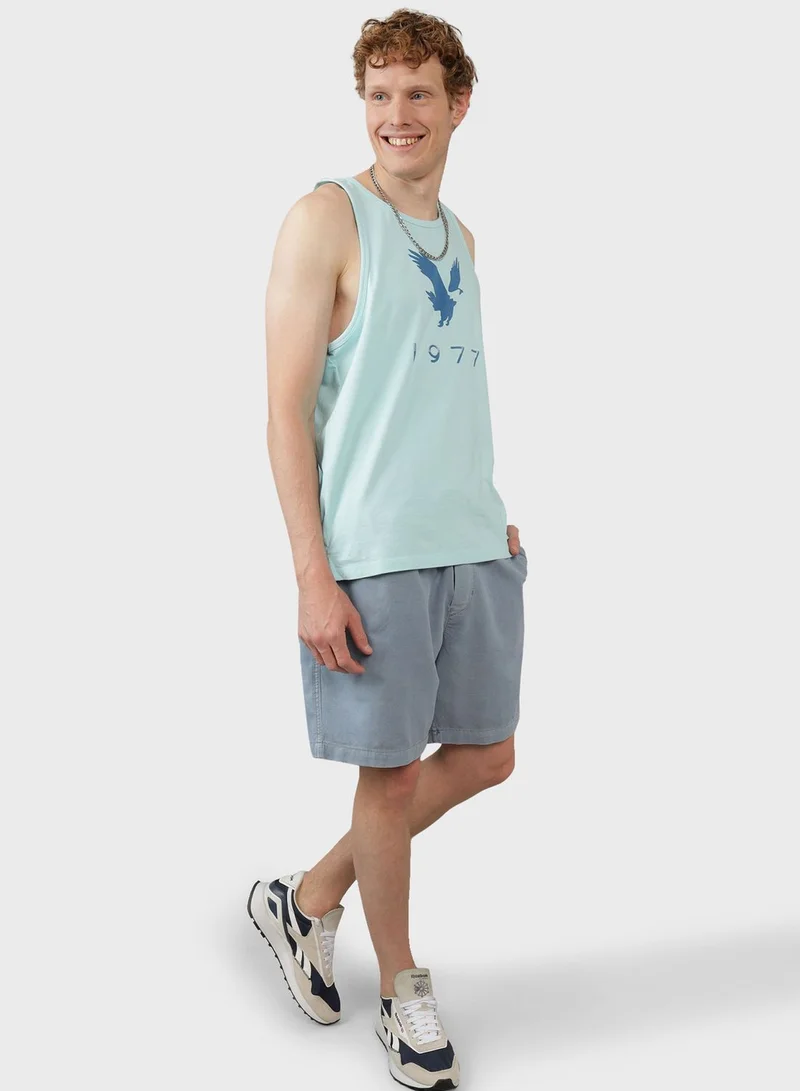 American Eagle Drawstring Trekker Shorts