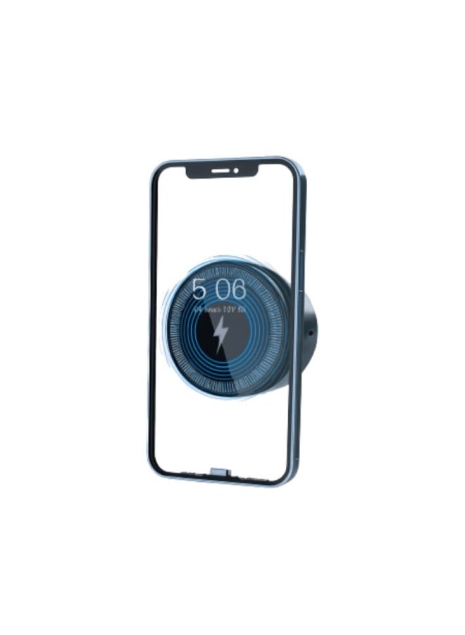 Denx DENX DX1266 Magnetic Wireless Charging Vacuum Adsorption Bracket – Fast, Secure & Smart Charging Solution - Image 1