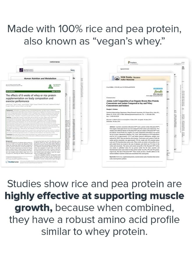 LEGION Plant+ Vegan Protein Powder, Chocolate - Rice and Pea, Plant Based Protein Blend - Image 3