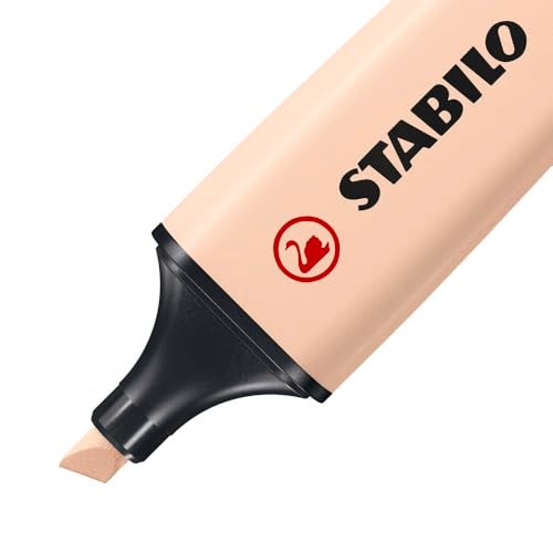 STABILO Aesthetic Highlighter Pen Set | BOSS ORIGINAL NatureCOLORS | Pack of 6 | Beige, Warm Grey, Earth Green, Sienna, Mud Green, Umber - Image 3