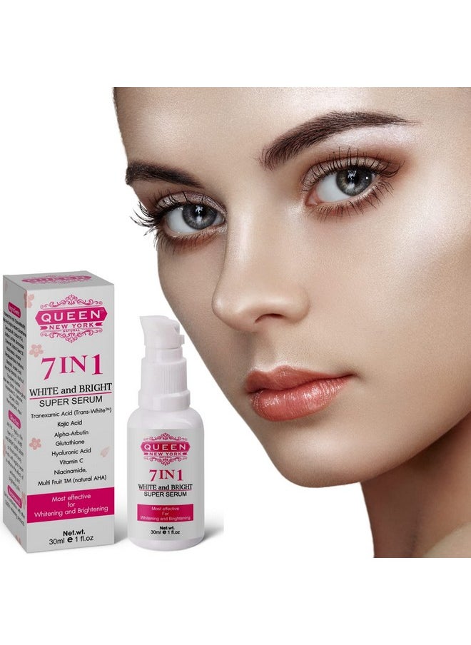 QUEEN NATURAL NEW YORK - Queen 7In1 Super Serum5% Tranexamic Acid5% Kojic Acid2% Alpha Arbutin No Fragrance By Queen Natural New York(Pack Of 1) - Image 1