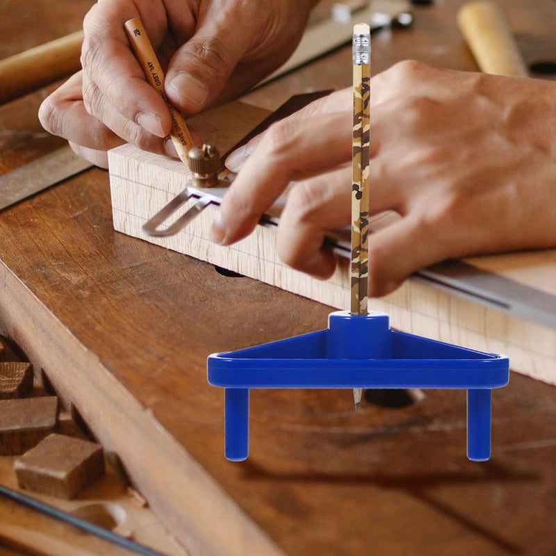 2 Pcs Woodworking Center Finder Gauge Precision Marking Tool For Layout Measuring - Image 5