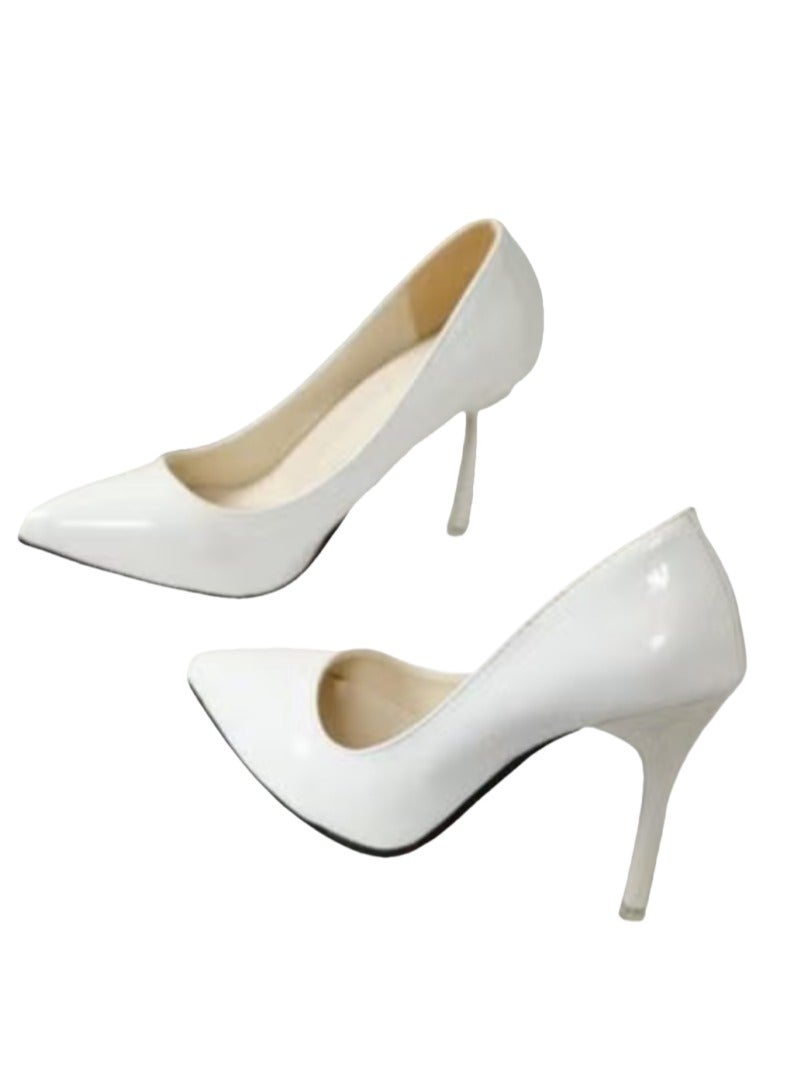 Shougu French Style Design With Pointed Toe And Elegant High Heels 8CM 