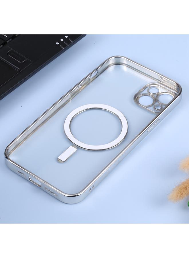 S-TOP Case For iPhone 14 MagSafe Electroplating Straight TPU Phone Case - Image 4