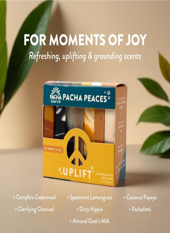 Pacha Soap Co. Bar Soap, Pacha Peaces, Uplift & Calm Bundle, 2-Pack (4 oz ea) - Premium, Handcrafted, Hydrating, Natural Face Wash, Hand Cleanser, Body Wash, Soothing Essential Oils - Image 3