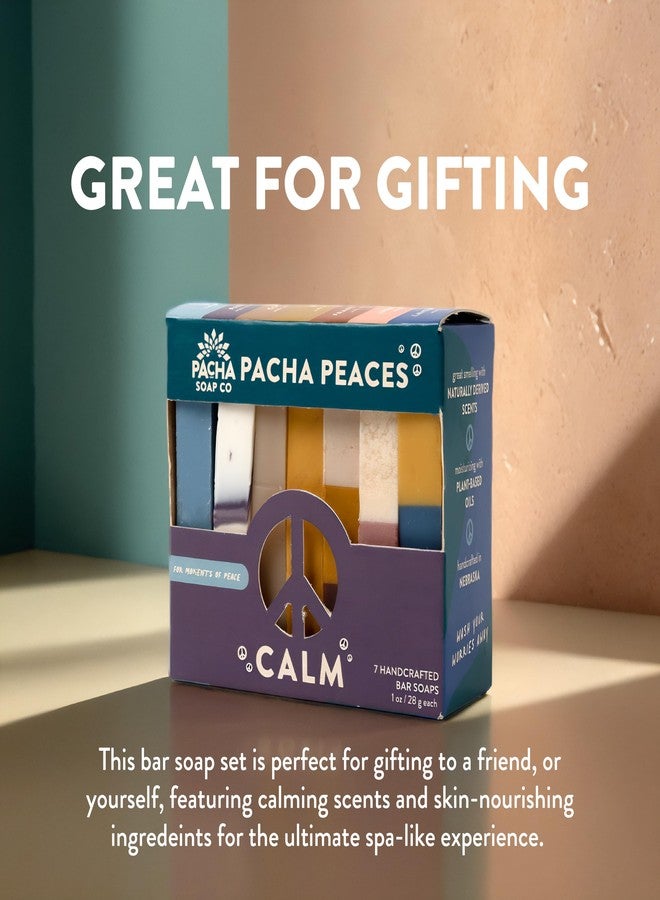 Pacha Soap Co. Bar Soap, Pacha Peaces, Uplift & Calm Bundle, 2-Pack (4 oz ea) - Premium, Handcrafted, Hydrating, Natural Face Wash, Hand Cleanser, Body Wash, Soothing Essential Oils - Image 4