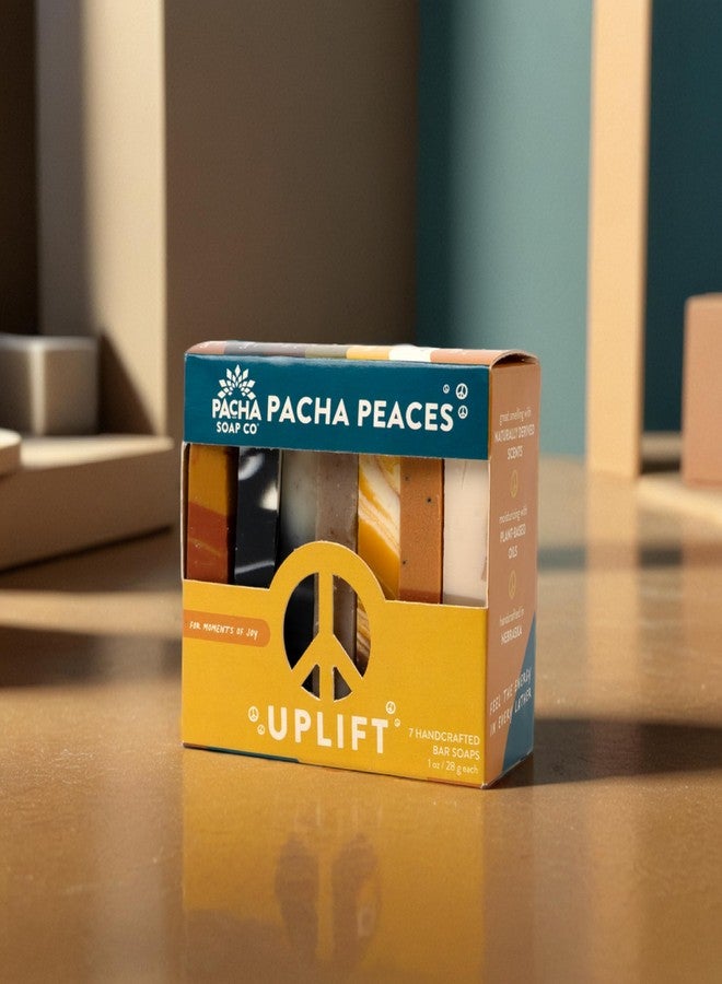 Pacha Soap Co. Bar Soap, Pacha Peaces, Uplift & Calm Bundle, 2-Pack (4 oz ea) - Premium, Handcrafted, Hydrating, Natural Face Wash, Hand Cleanser, Body Wash, Soothing Essential Oils - Image 5