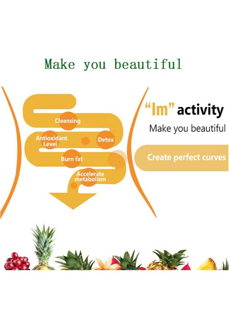 Wins Town 14-Day Detox Tummy Tea Bags, Weight Loss Slimming Tea, Detox Tea Support Healthy Digestive and Metabolism,Reduces Accumulation of Abdominal Fat,14 Bags - Image 4