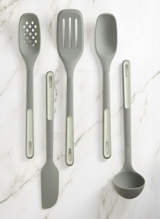 BergHOFF Balance 5Pc Nonstick Silicone Utensil Set, Recycled Material - Image 1