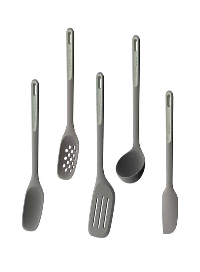 BergHOFF Balance 5Pc Nonstick Silicone Utensil Set, Recycled Material - Image 2