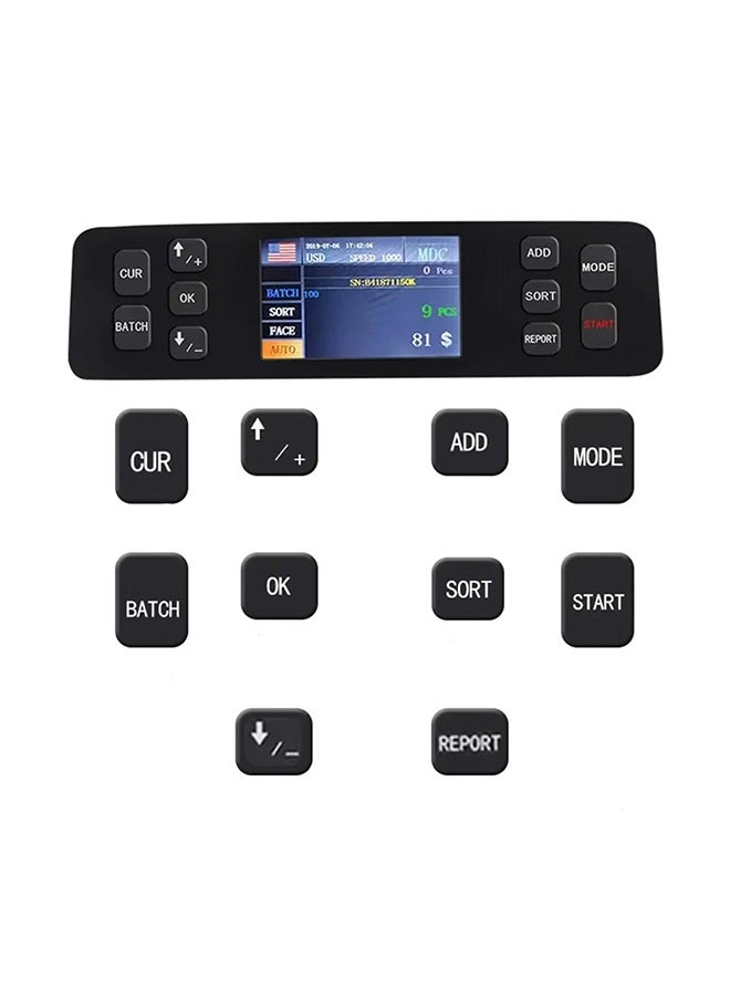 OKA Bill Counting for sorting and counting various currencies and detecting counterfeiting Dollar – EURO – Chinese yuan – Turkish lira / MIX102