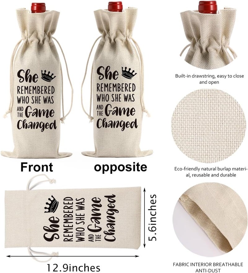 PKW Break Up Gifts for Women Wine Bag Divorce Gifts for Women Funny Divorce Party Gift Idea Wine Bottle Bag Happily Divorced Gift for Newly Divorced Friends Coworker - Image 1