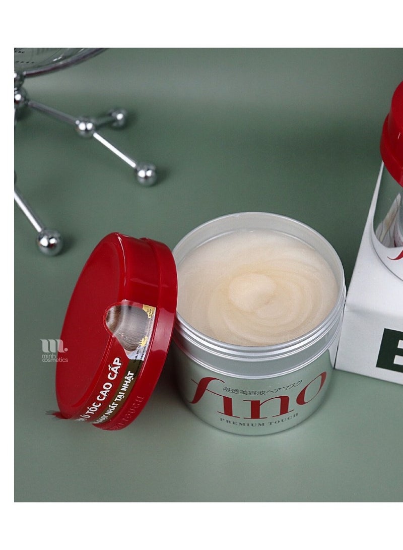 Fino 3-Piece Shiseido Fino Premium Touch Hair Mask 230ml - Image 3