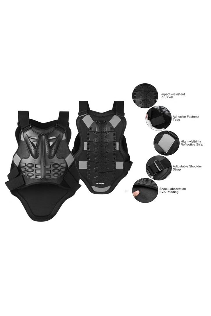 KLIM Bike Safety Kit,Dirt Bike Chest Protector,Motorcycle Chest Protector,Sport MTB Racing Arm Chest Spine Full Body Protector Armor - Image 1