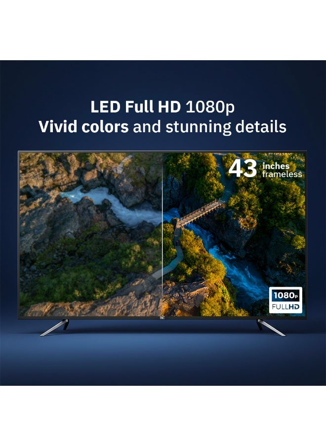 اي ال سي - ELC 43S24 43 FHD Smart Android Built in Receiver TV - Image 1
