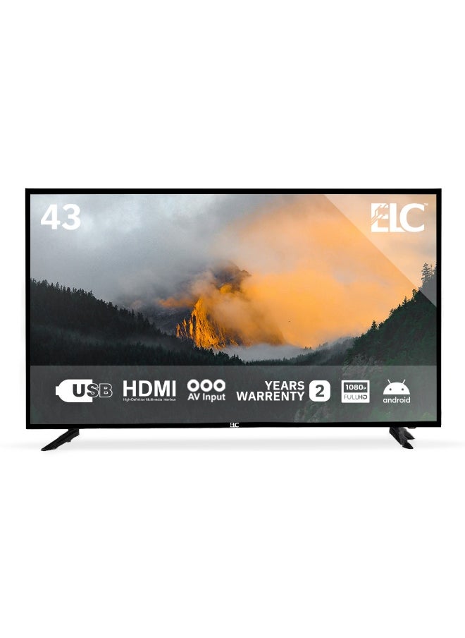 اي ال سي - ELC 43S24 43 FHD Smart Android Built in Receiver TV - Image 1