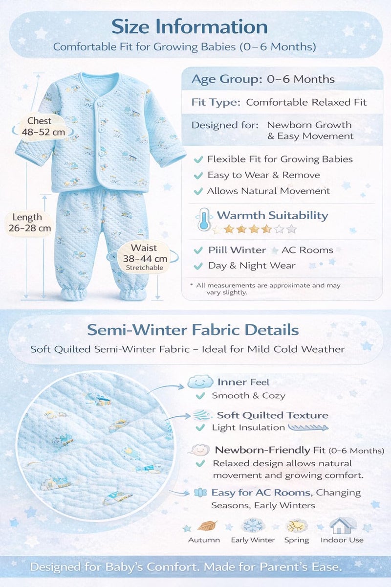 First Kick Presents New Born Baby Summer Wear Clothes 5Pcs Sets 100% Cotton Boys & Girls Unisex Cotton/Summer/Semiwinter Suit Infant Clothes First Gift for Newborn - Image 3