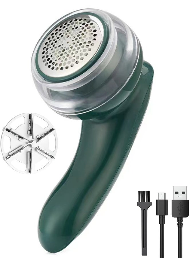 مكشطة أقمشة كهربائية قابلة للشحن – مزيل الوبر للملابس، السترات، الأريكة، البطانيات، الأوشحة، الملابس الداخلية والمعاطف الفرو، محمول USB، 3 واط - Image 1