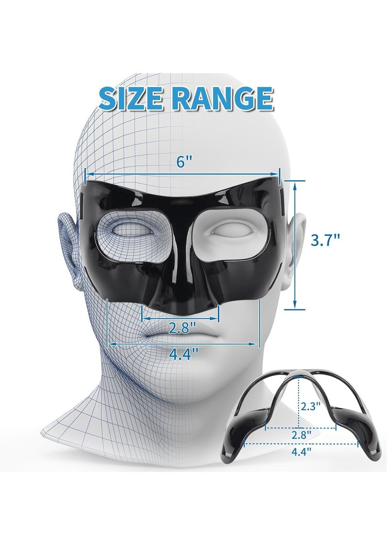 Generic Nose Guard for Broken Nose, Face Shield Masks for Soccer and Basketball Sports, Adjustable for Adults and Teenagers, Suitable for Men and Women  - Image 2