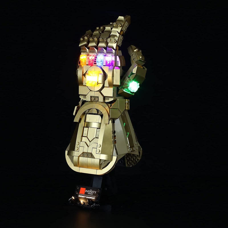 BRIKSMAX Led Lighting Kit for Infinity Gauntlet - Compatible with Lego 76191 Building Blocks Model- Not Include The Lego Set - Image 4