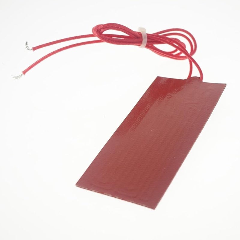 15W 220VAC وسادة تدفئة سيليكون مرنة 30x200 مم لتسخين خزان الزيت والأسلاك الكهربائية - Image 3